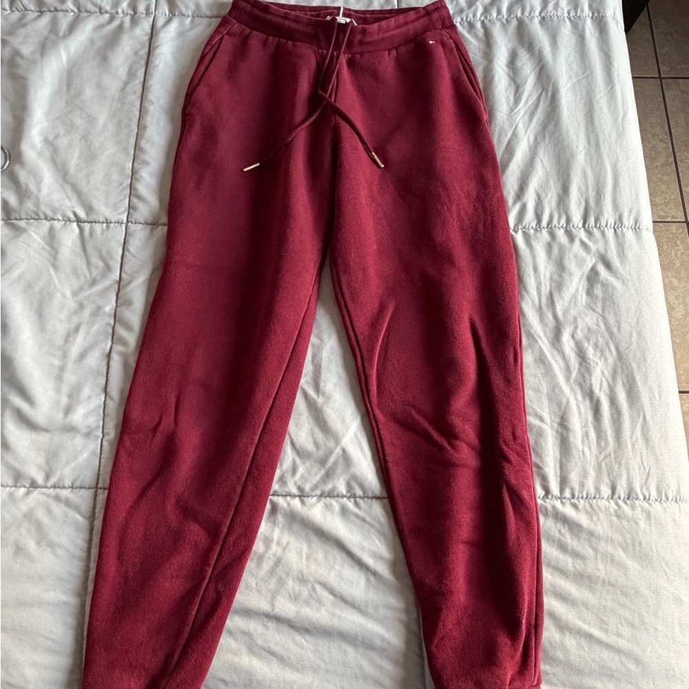 Tommy Hilfiger women’s Burgundy Joggers